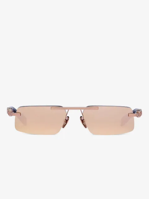 Balmain Eyewear geometric-frame sunglasses
