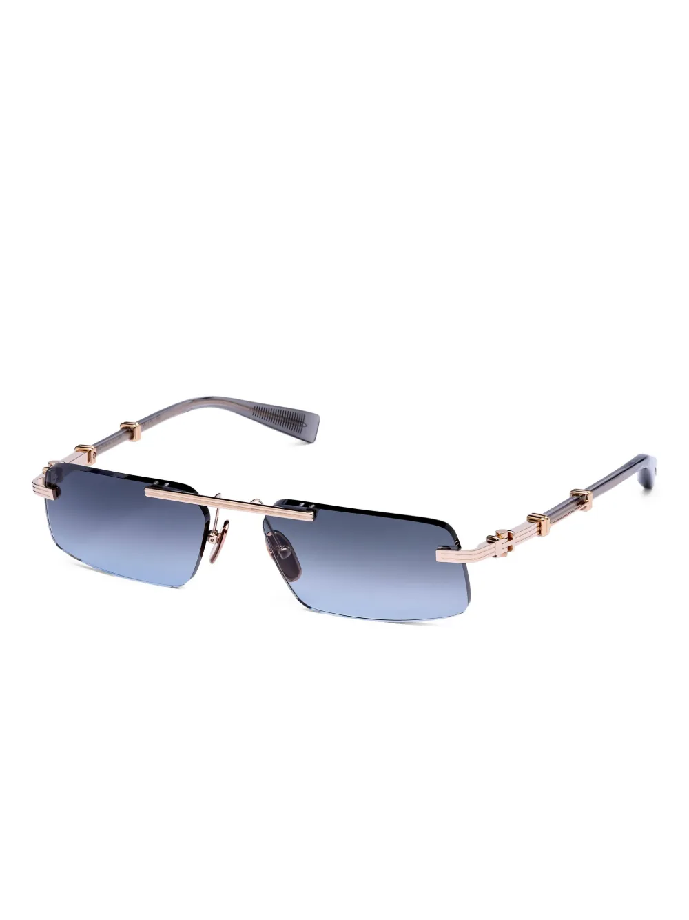 Balmain Eyewear geometric-frame sunglasses | Men | Image 2
