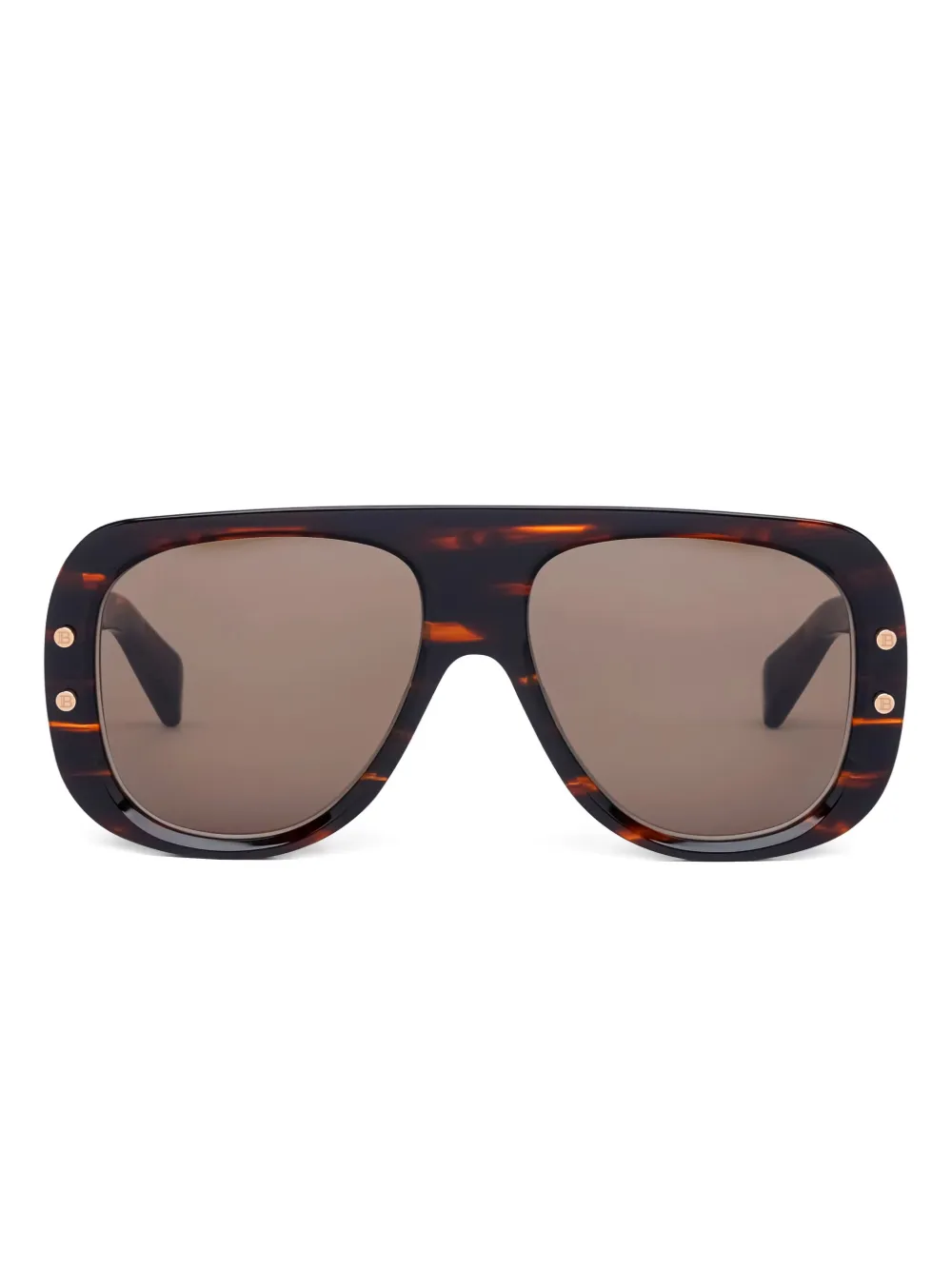 Balmain Eyewear Pulse pilot-frame sunglasses | Brown | Image 1
