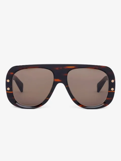 Balmain Eyewear Pulse pilot-frame sunglasses