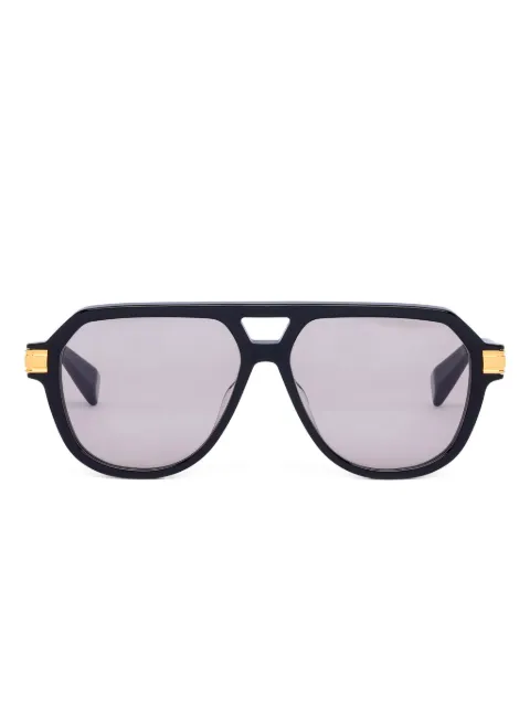 Balmain Eyewear geometric-frame sunglasses