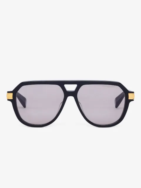 Balmain Eyewear geometric-frame sunglasses