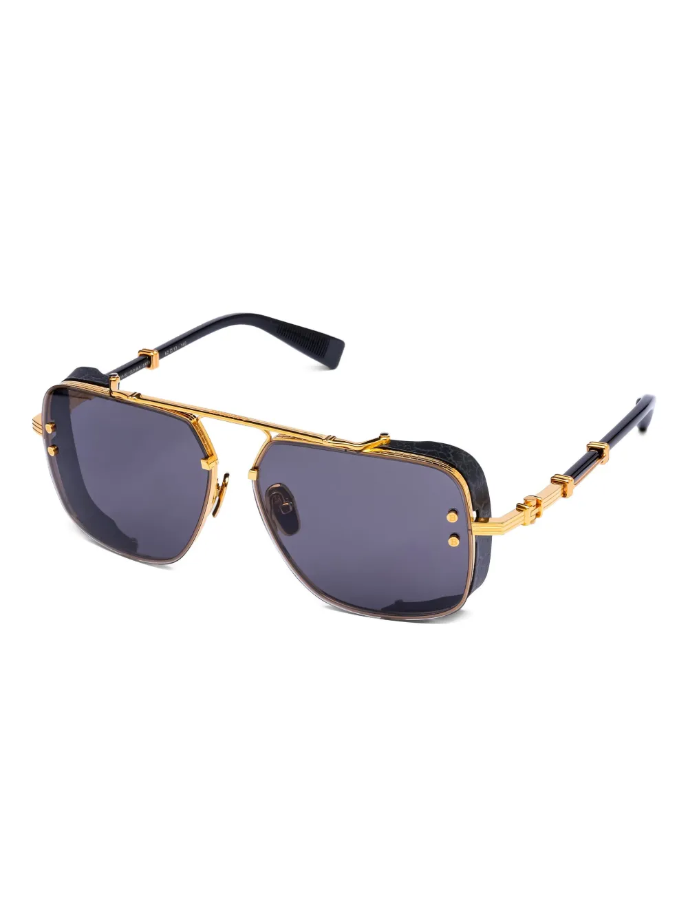 Balmain Eyewear Legend zonnebril met geometrisch montuur - Zwart