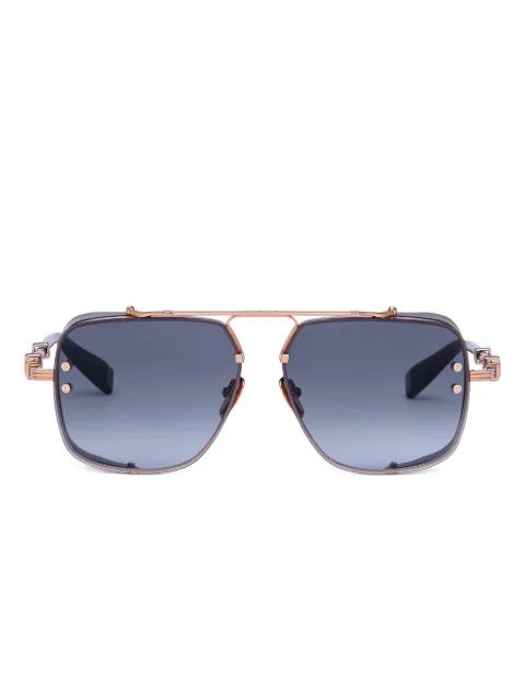 Balmain Eyewear geometric-frame sunglasses