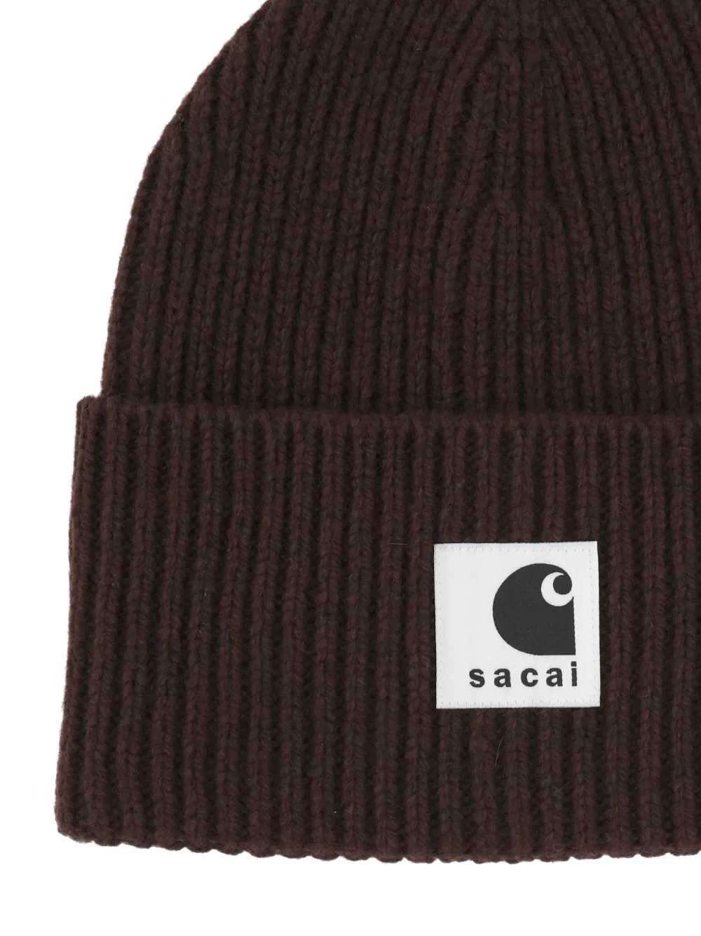 sacai xCarhartt WIP knit-woven beanie hat | Image 2