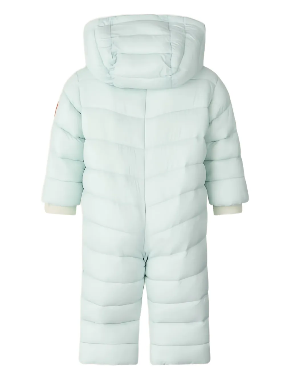 Save The Duck Kids hooded-quilted snowsuit - Blauw