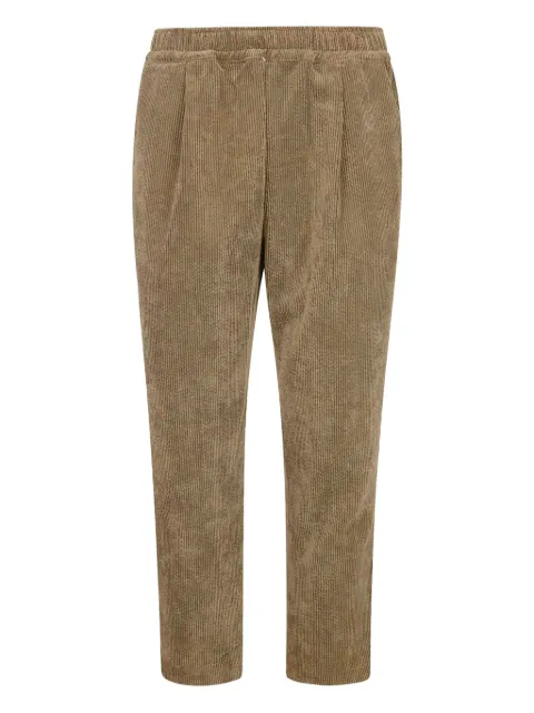 Family First corduroy pleated trousers