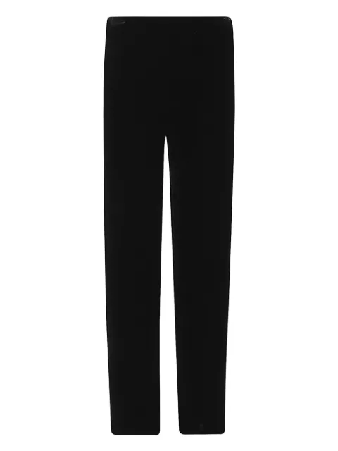 Alexander McQueen velvet trousers