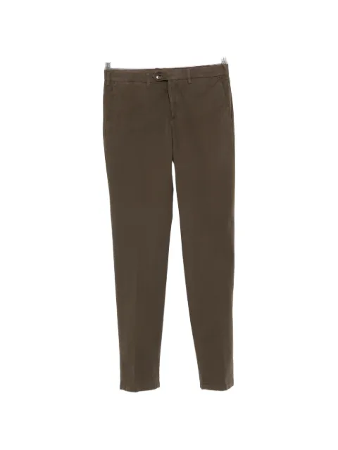 Canali button-fastening trousers