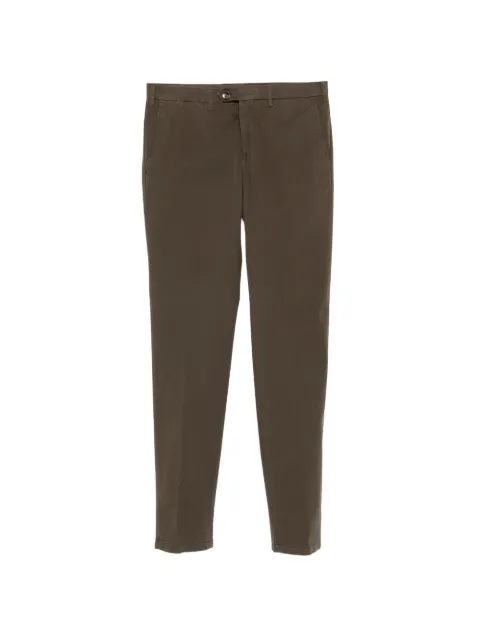 Canali button-fastening trousers