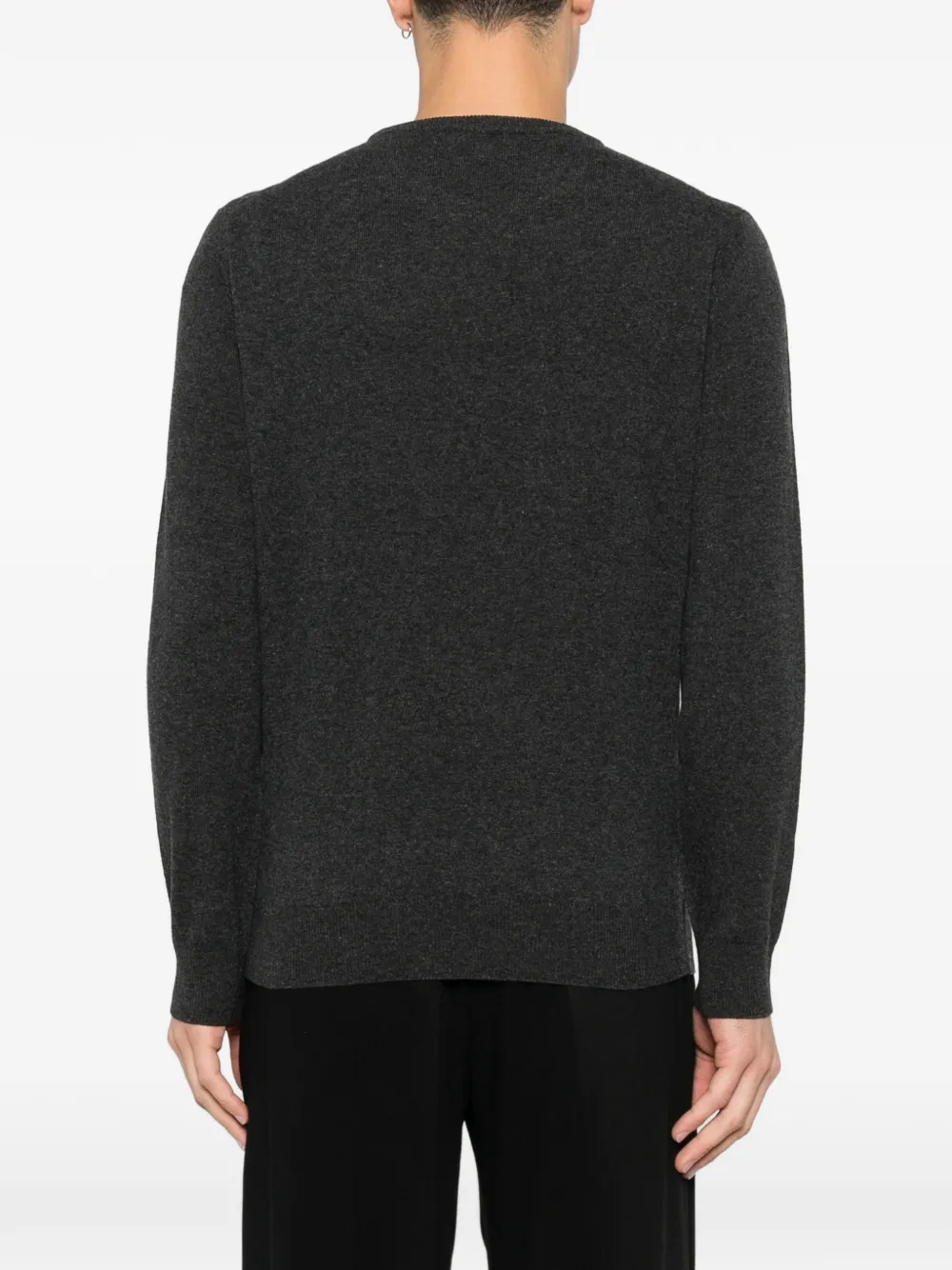 Canali Trui met ronde hals Grijs