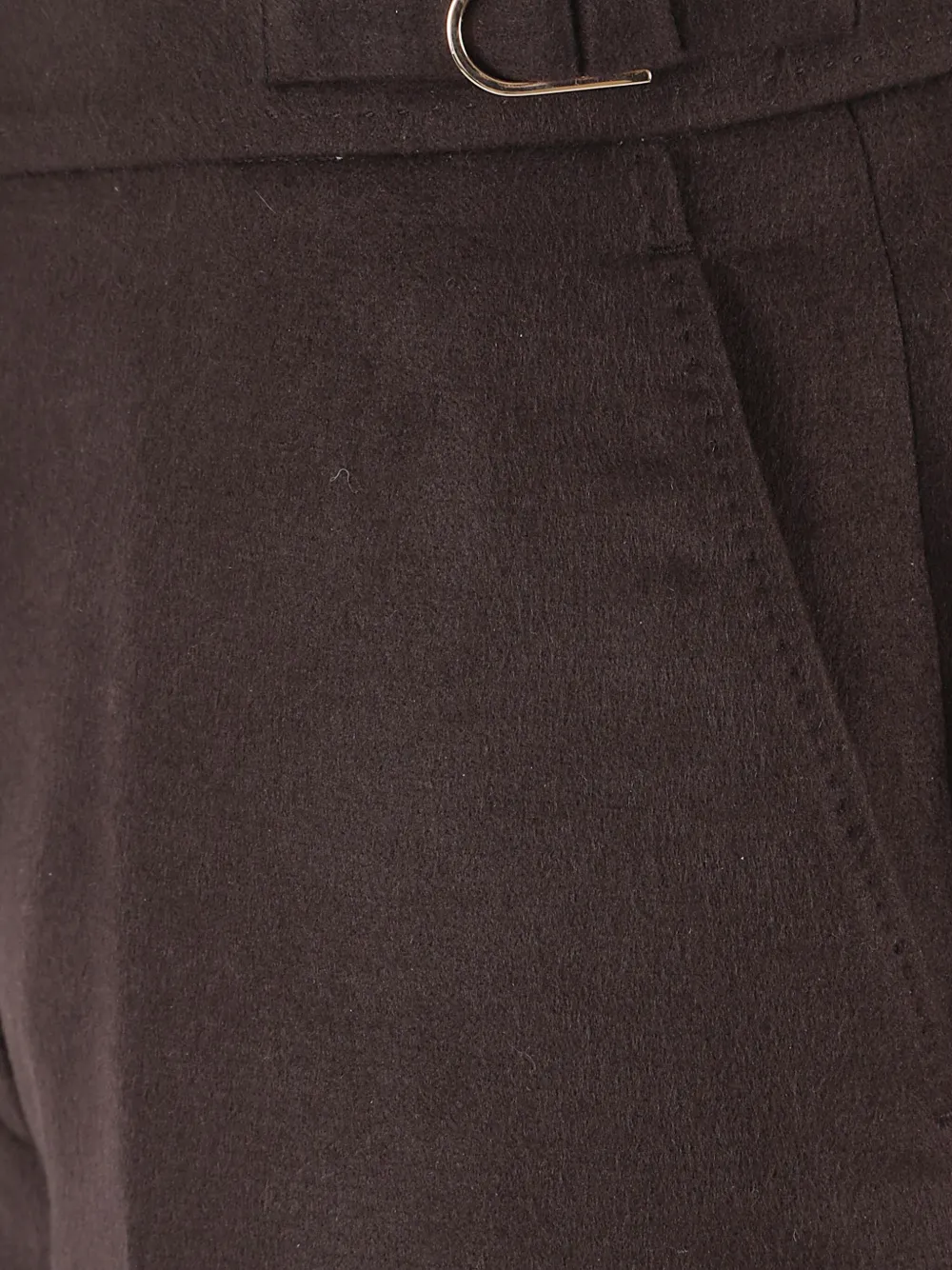Gabriela Hearst Pressed-crease Trousers In Brown