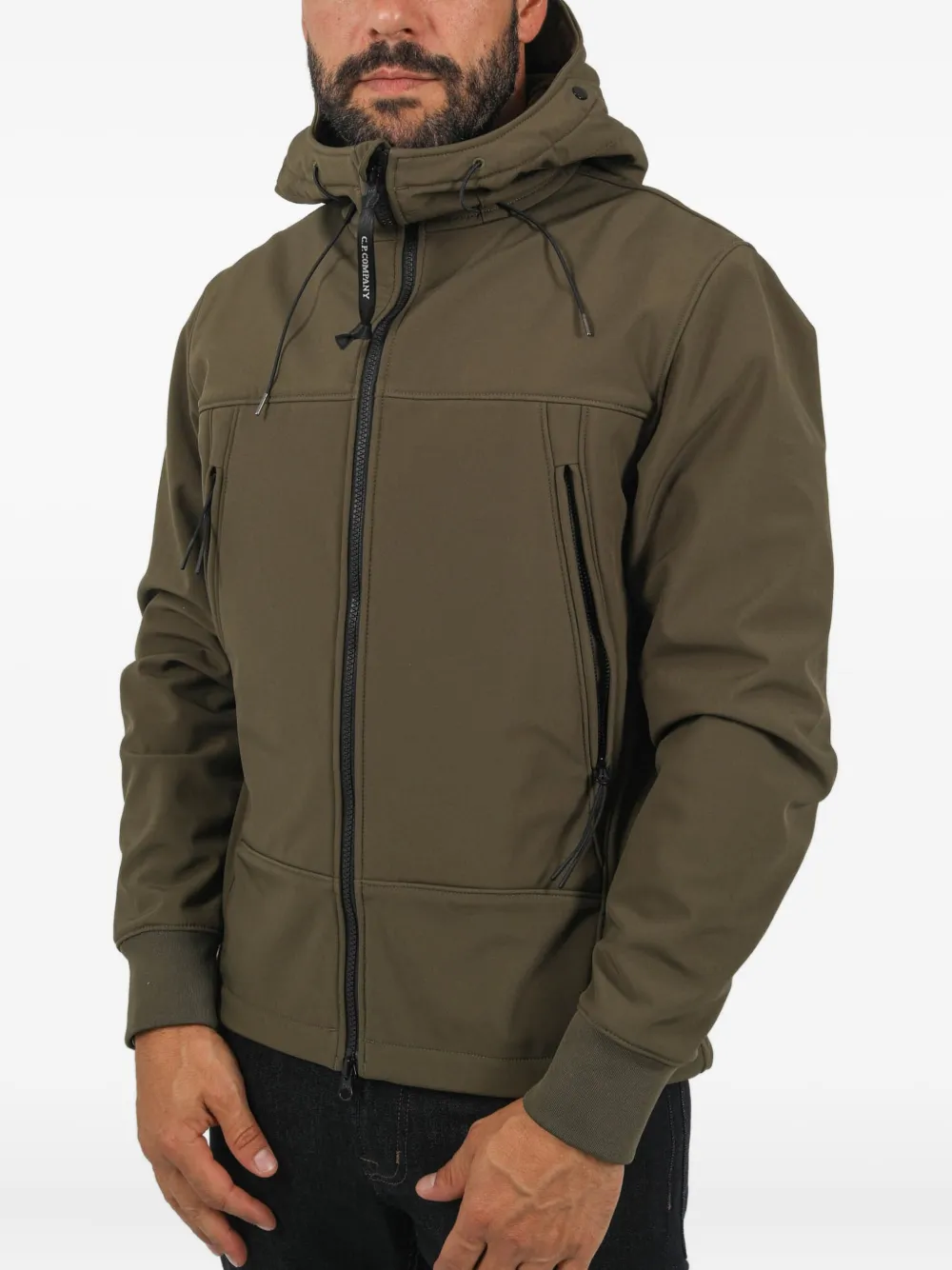 C.P. Company Giacca con cappuccio - Verde