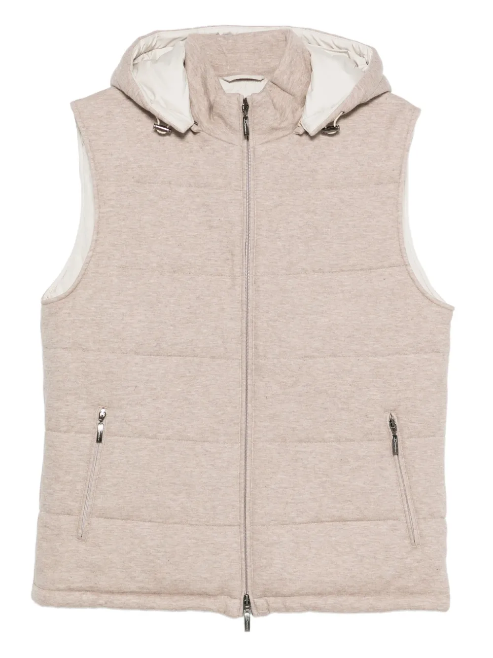 Doriani Cashmere chaleco con cierre | neutro | Image 1