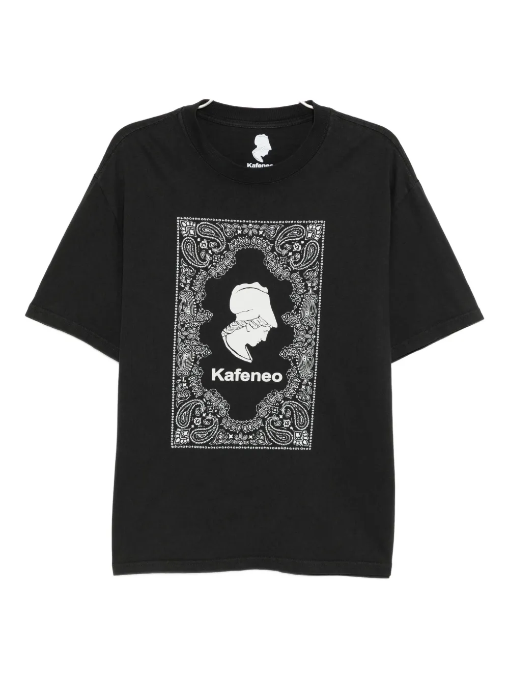 Kafeneo by TBF graphic print T-shirt - Nero