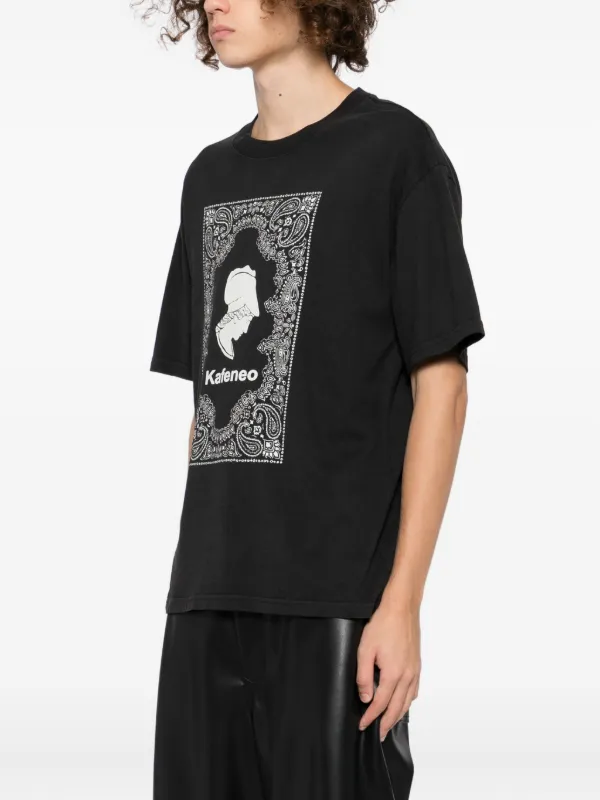 Kafeneo By TBF Graphic Print T-shirt | Black | FARFETCH