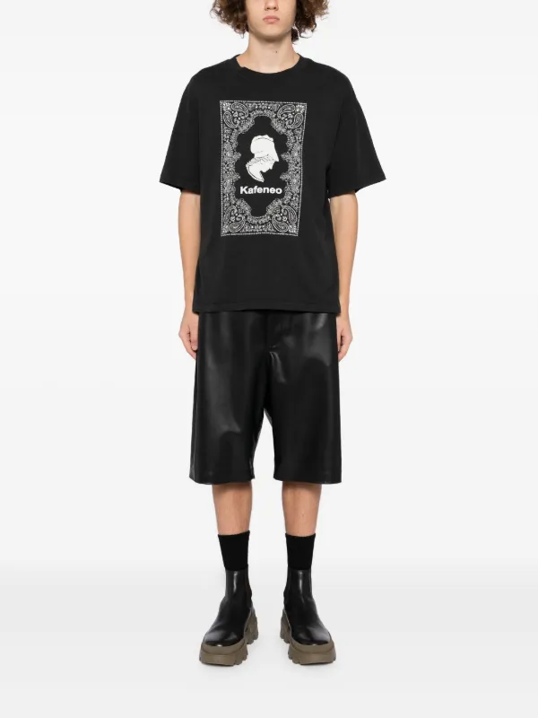 Kafeneo By TBF Graphic Print T-shirt | Black | FARFETCH