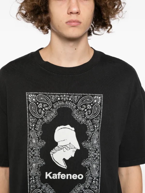 Kafeneo By TBF Graphic Print T-shirt | Black | FARFETCH