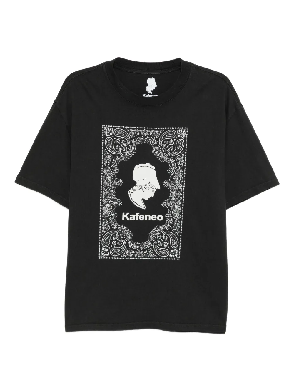 Kafeneo by TBF  graphic print T-shirt | Black | Image 1