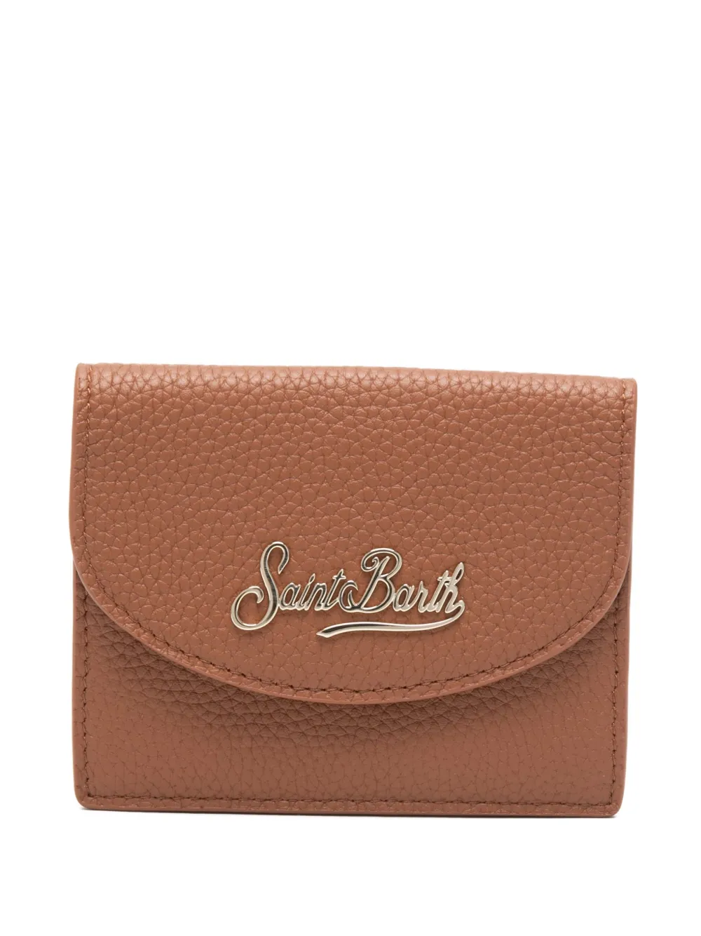 Mc2 Saint Barth Leather Wallet In Brown