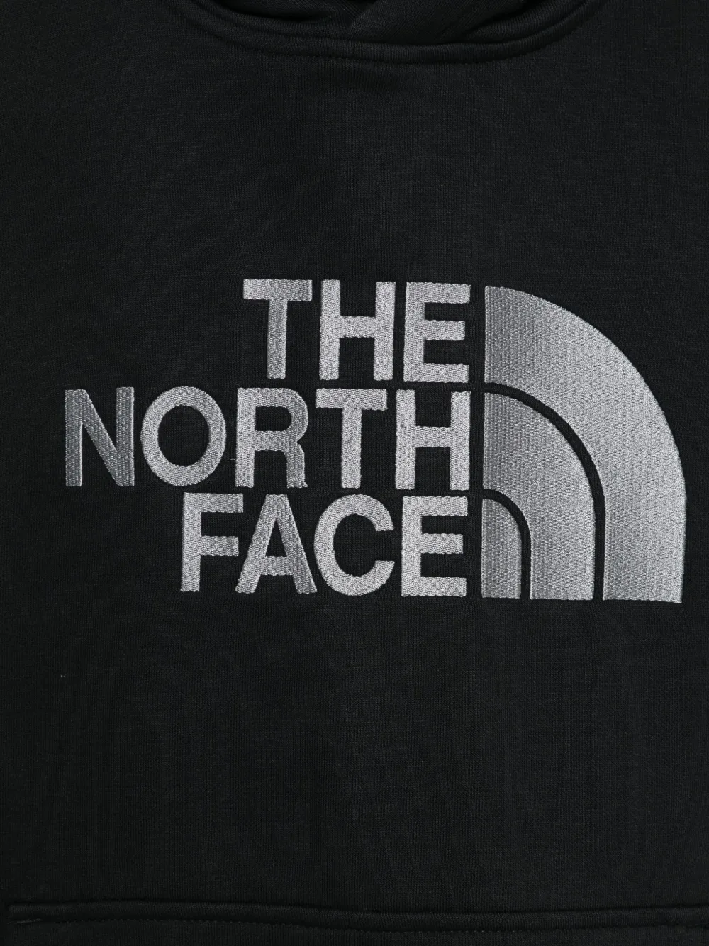 The North Face Hoodie met logoprint Zwart