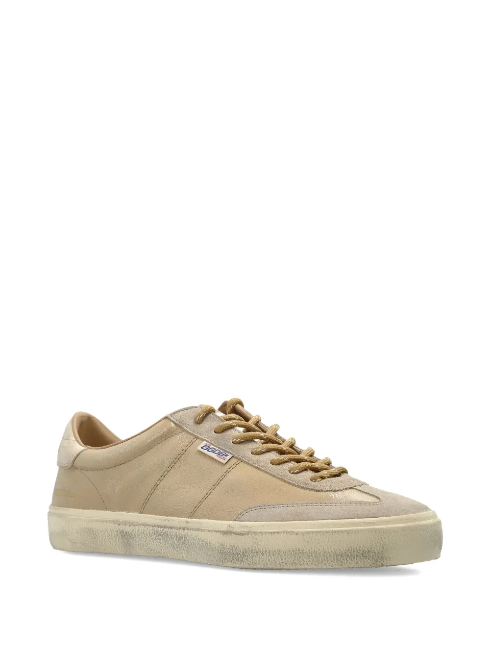 Golden Goose Soul Star lace-up trainers Beige
