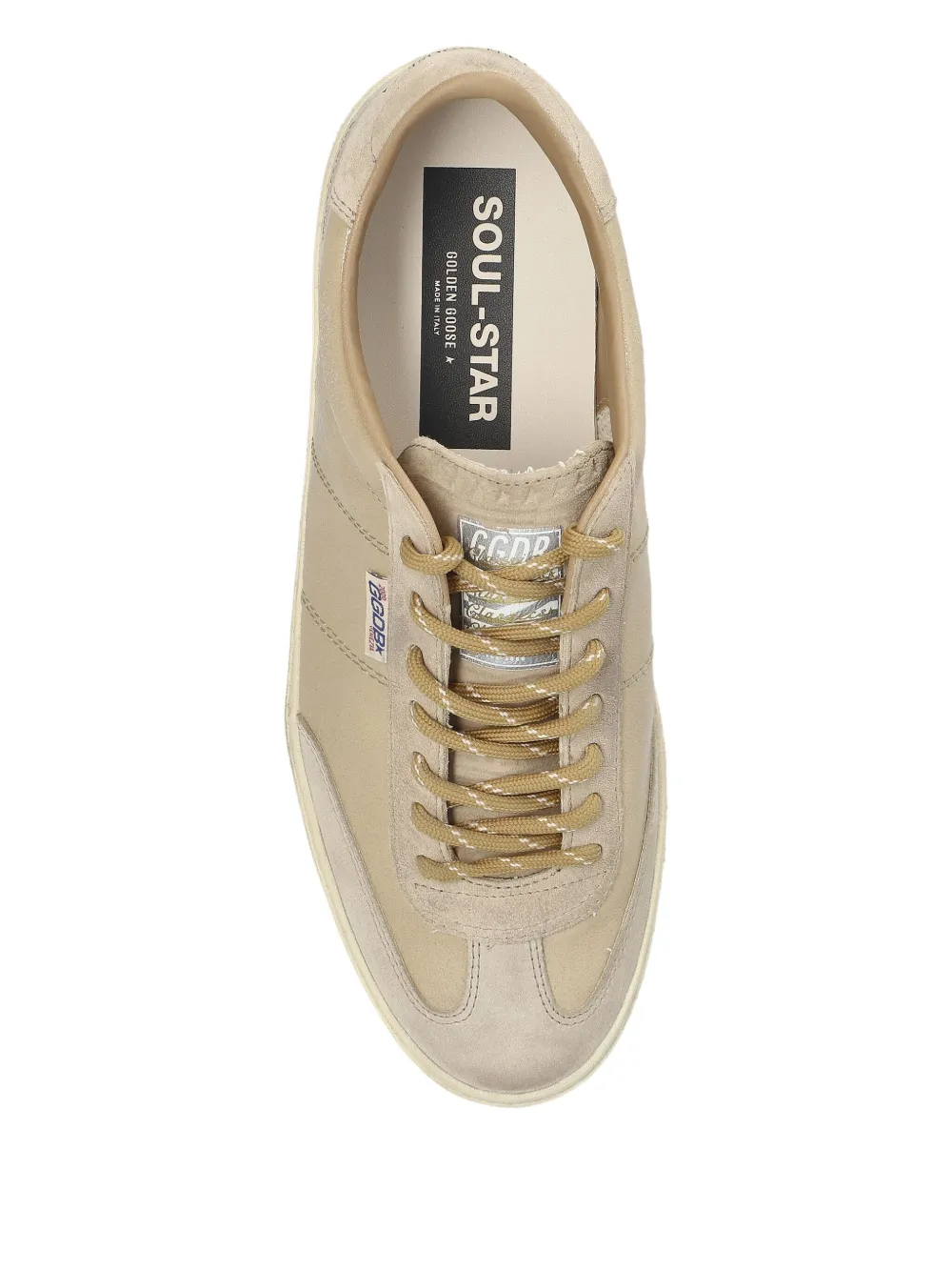 Golden Goose Soul Star lace-up trainers Beige