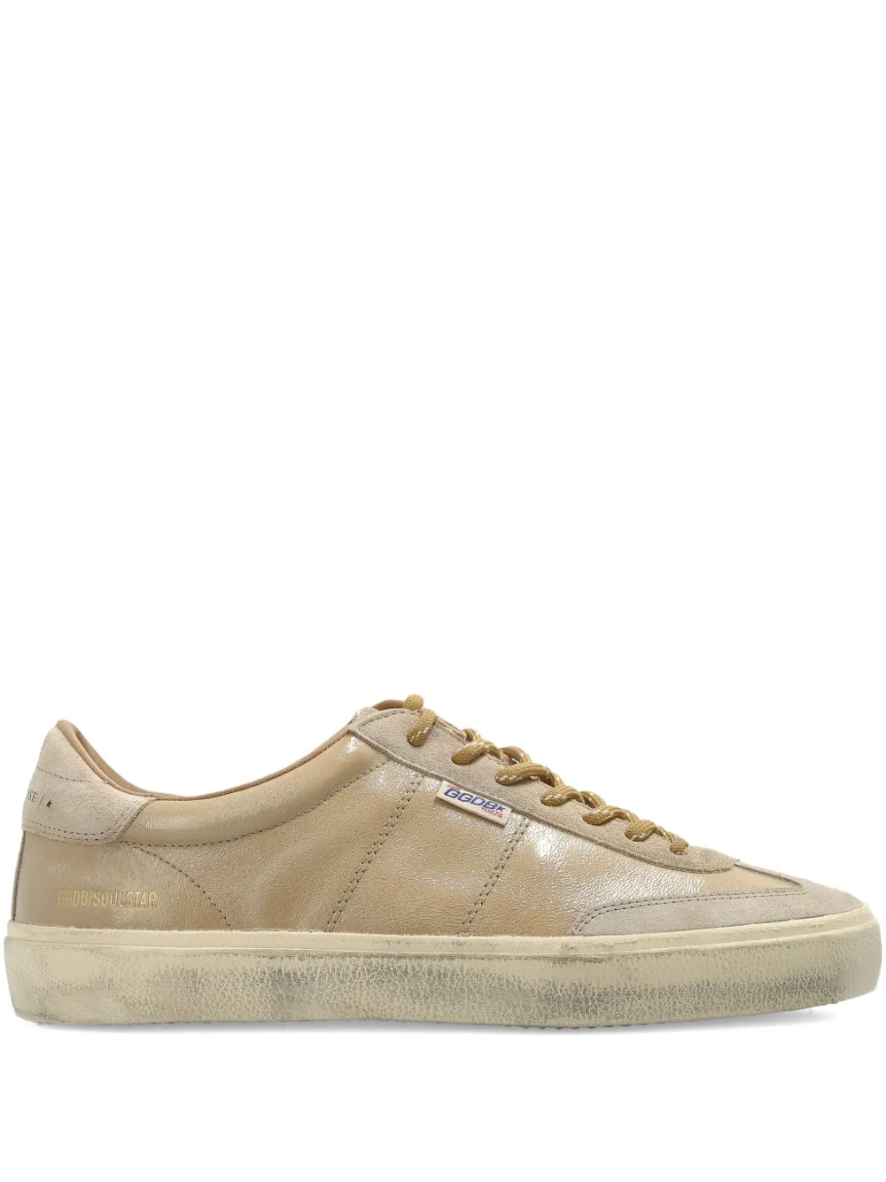 Golden Goose Soul Star lace-up trainers Beige