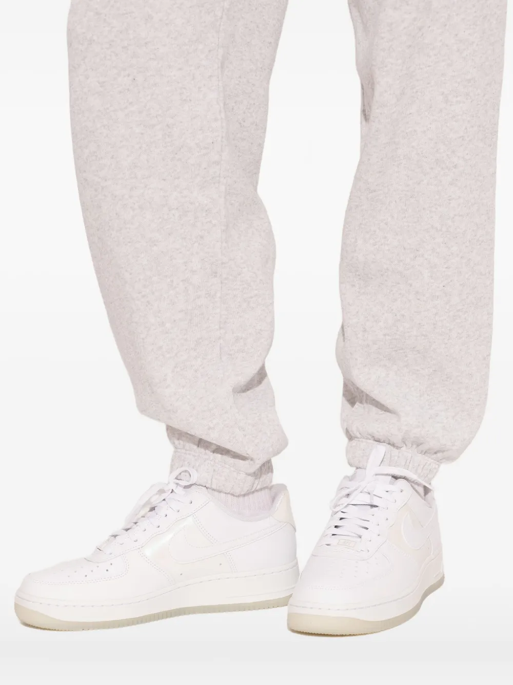 Nike Air Force 1 Leather Sneakers In White