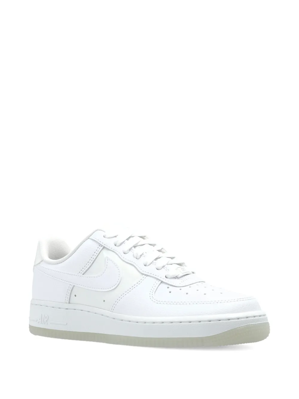 Nike Air Force 1 Leather Sneakers In White
