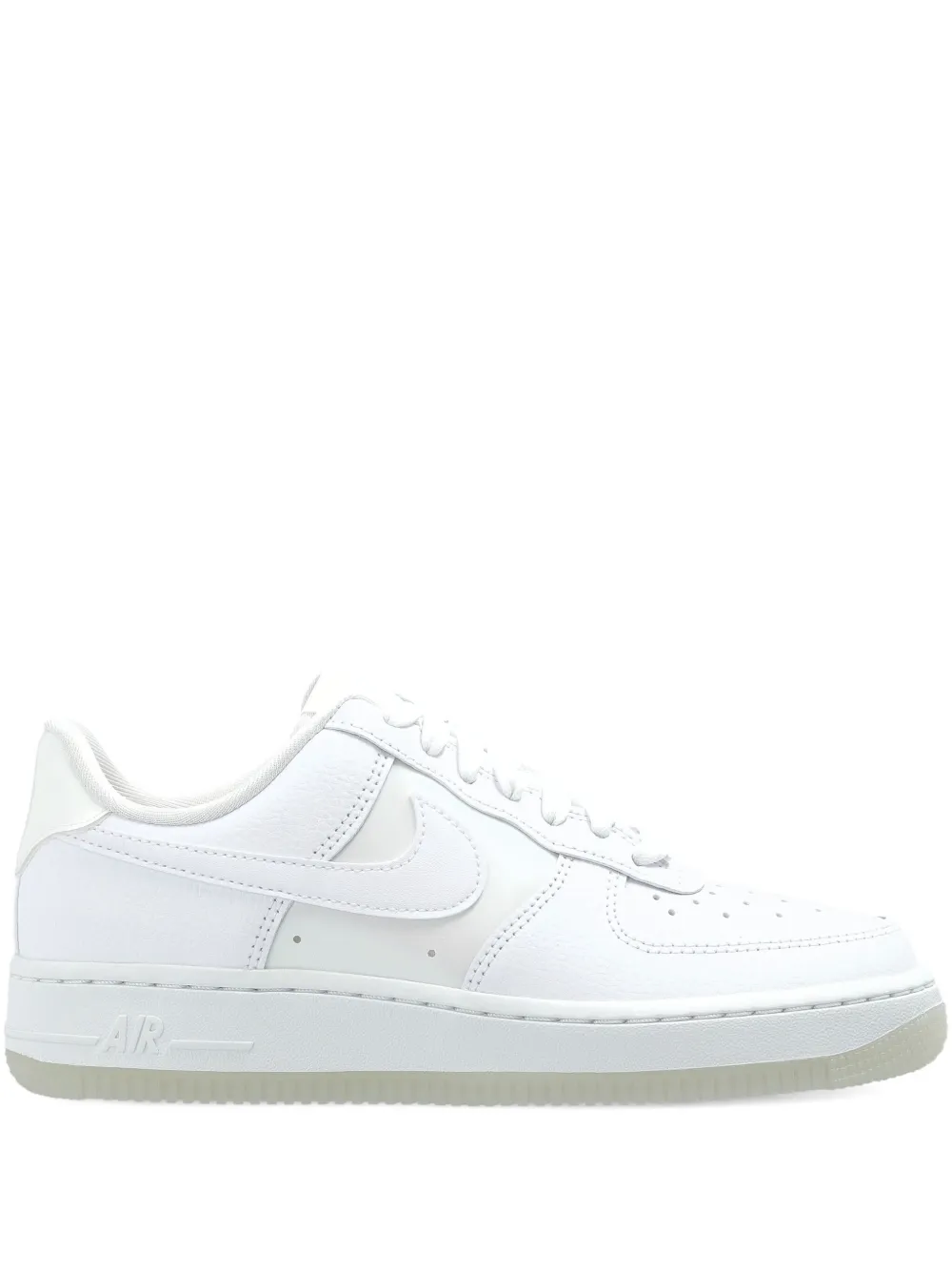 Nike Air Force 1 Leather Sneakers In White