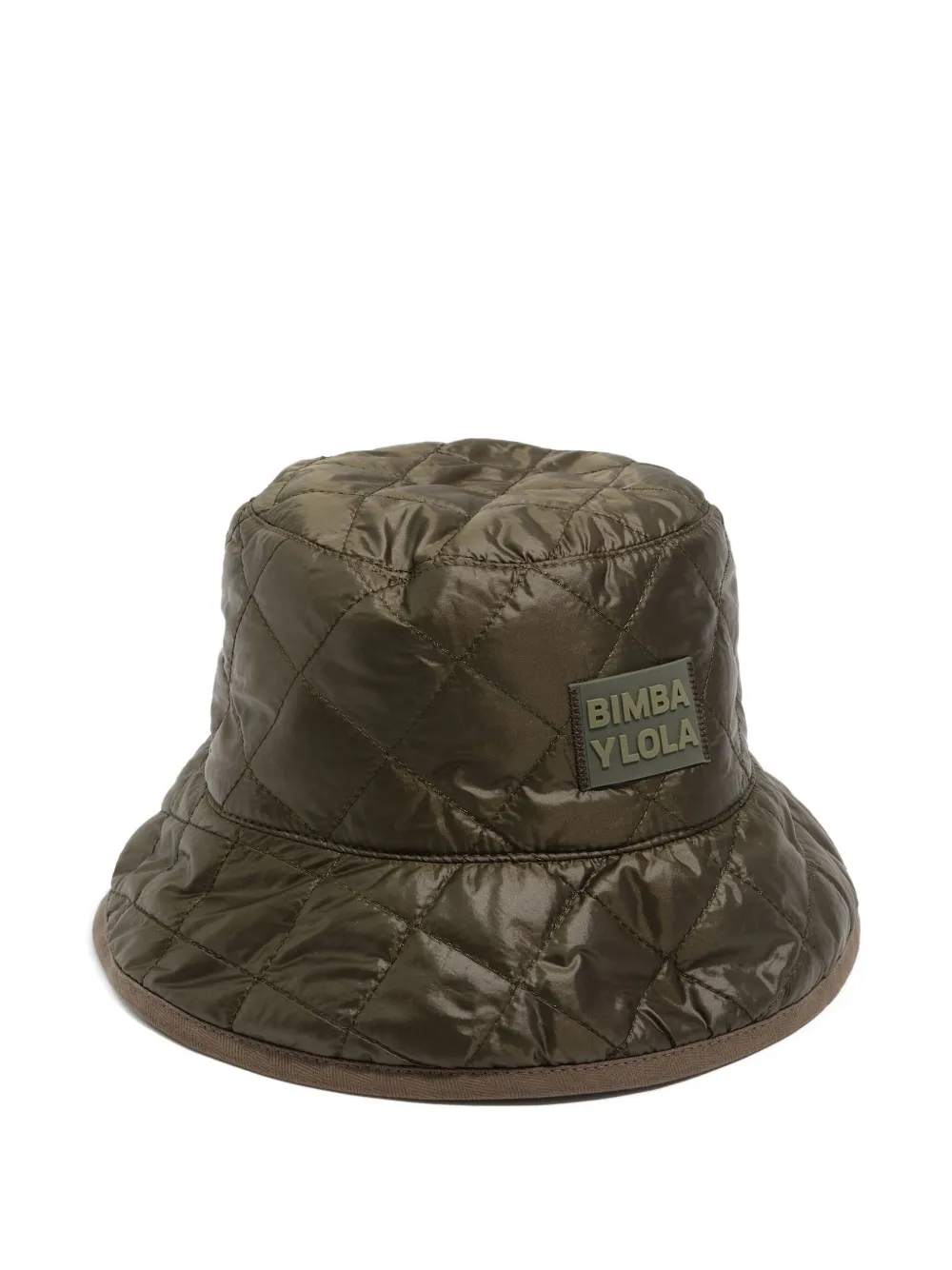 Bimba y Lola quilted bucket hat | Green | Image 1