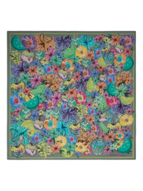Bimba y Lola floral print scarf