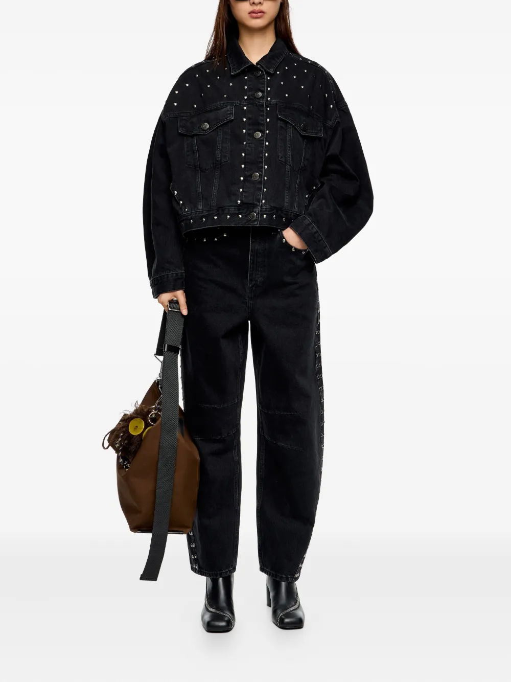 Bimba y Lola studded jacket | Denim Jackets | Image 2