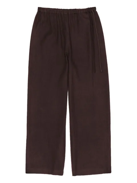 Bimba y Lola elasticated-waistband trousers