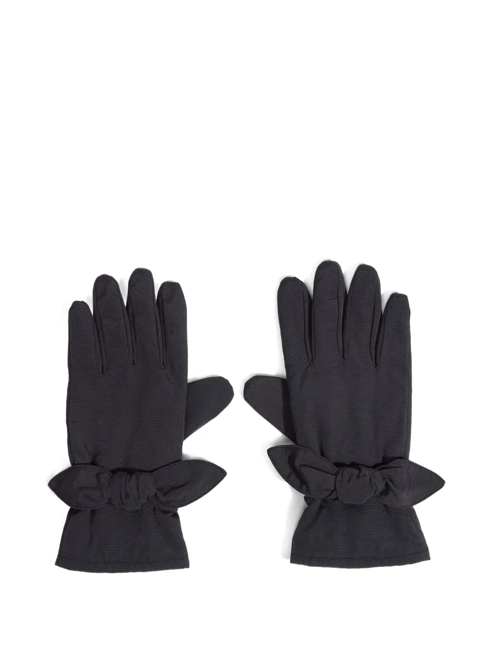 Bimba y Lola bow gloves | Black | Image 1