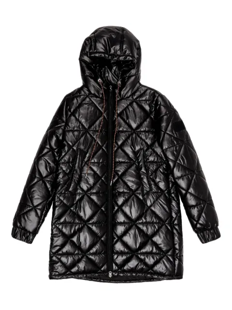 Bimba y Lola hooded quilted coat