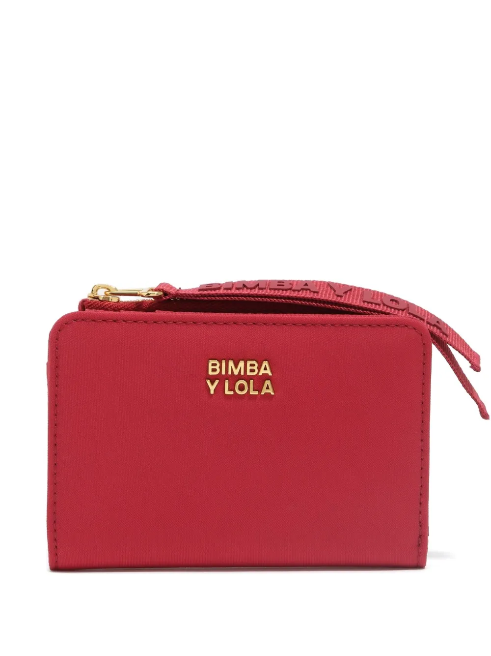 Bimba y Lola zip strap wallet | Red | Image 1