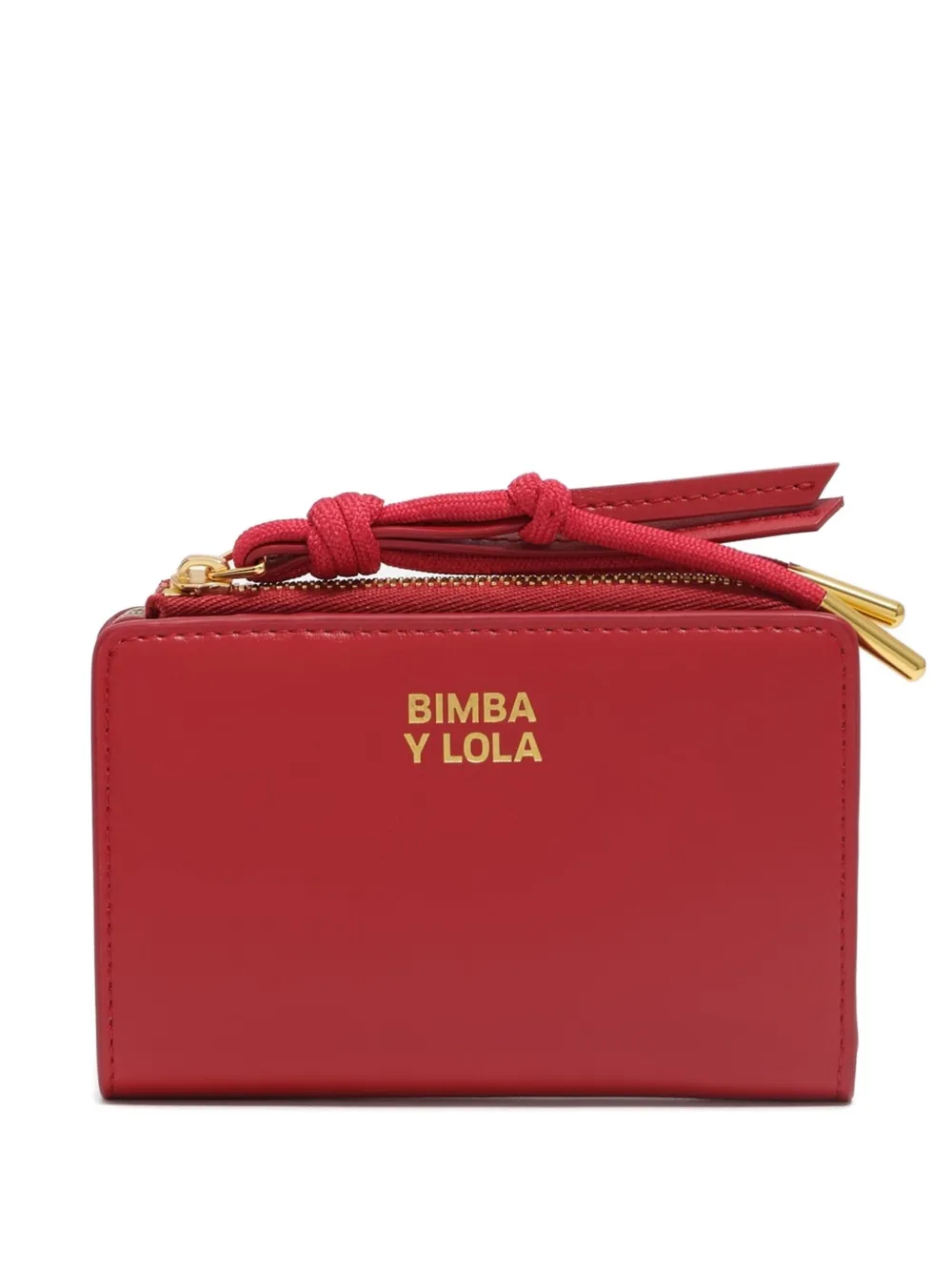 Bimba Y Lola Logo-detail Wallet In Red