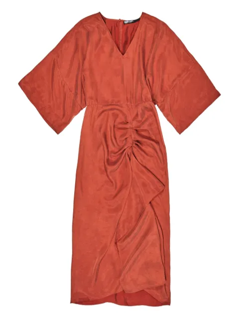 Bimba y Lola V-neck ruffled maxi dress