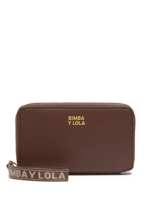 Bimba y Lola zip strap wallet