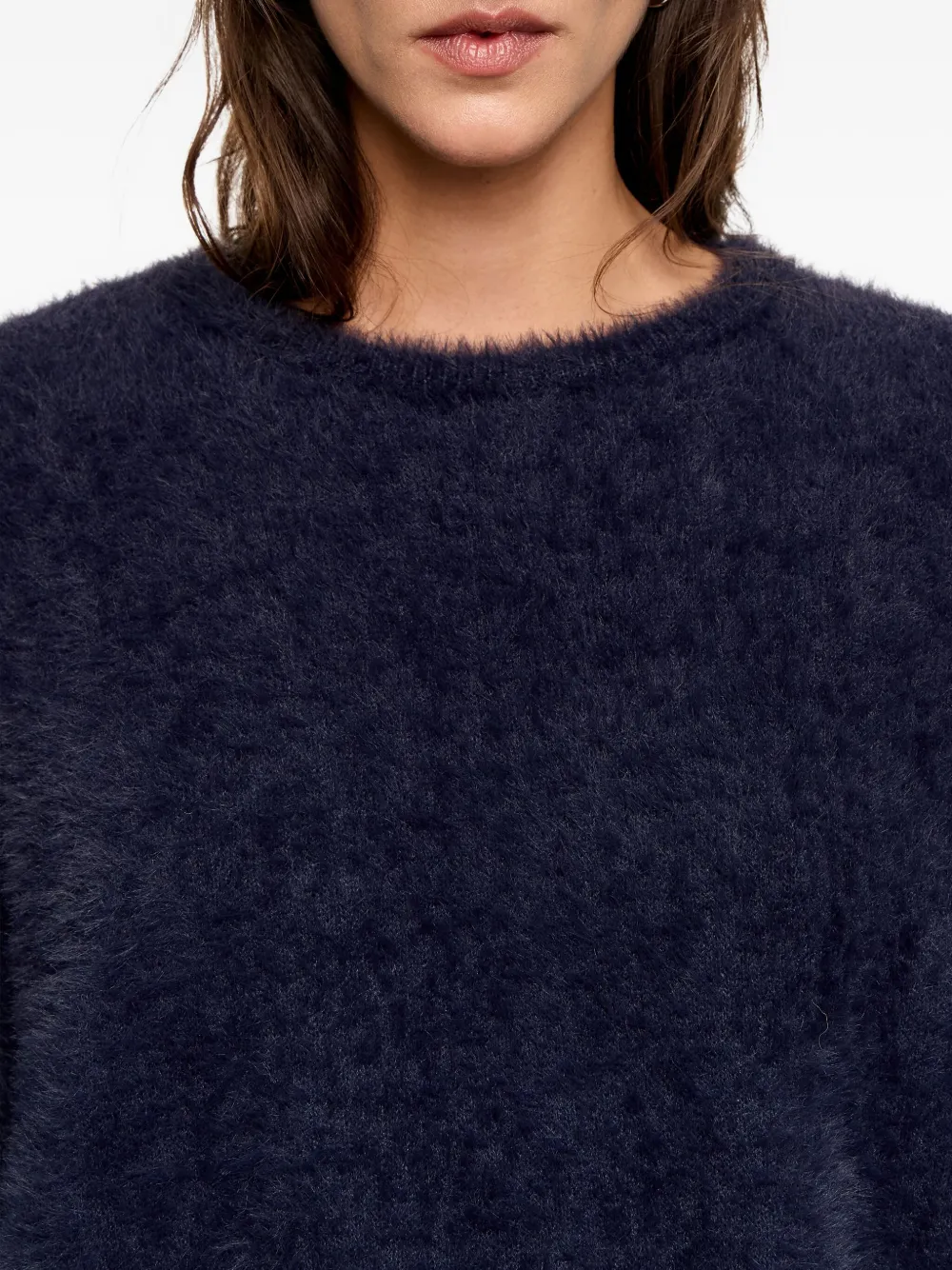 Bimba Y Lola Crew-neck Sweater In Blue