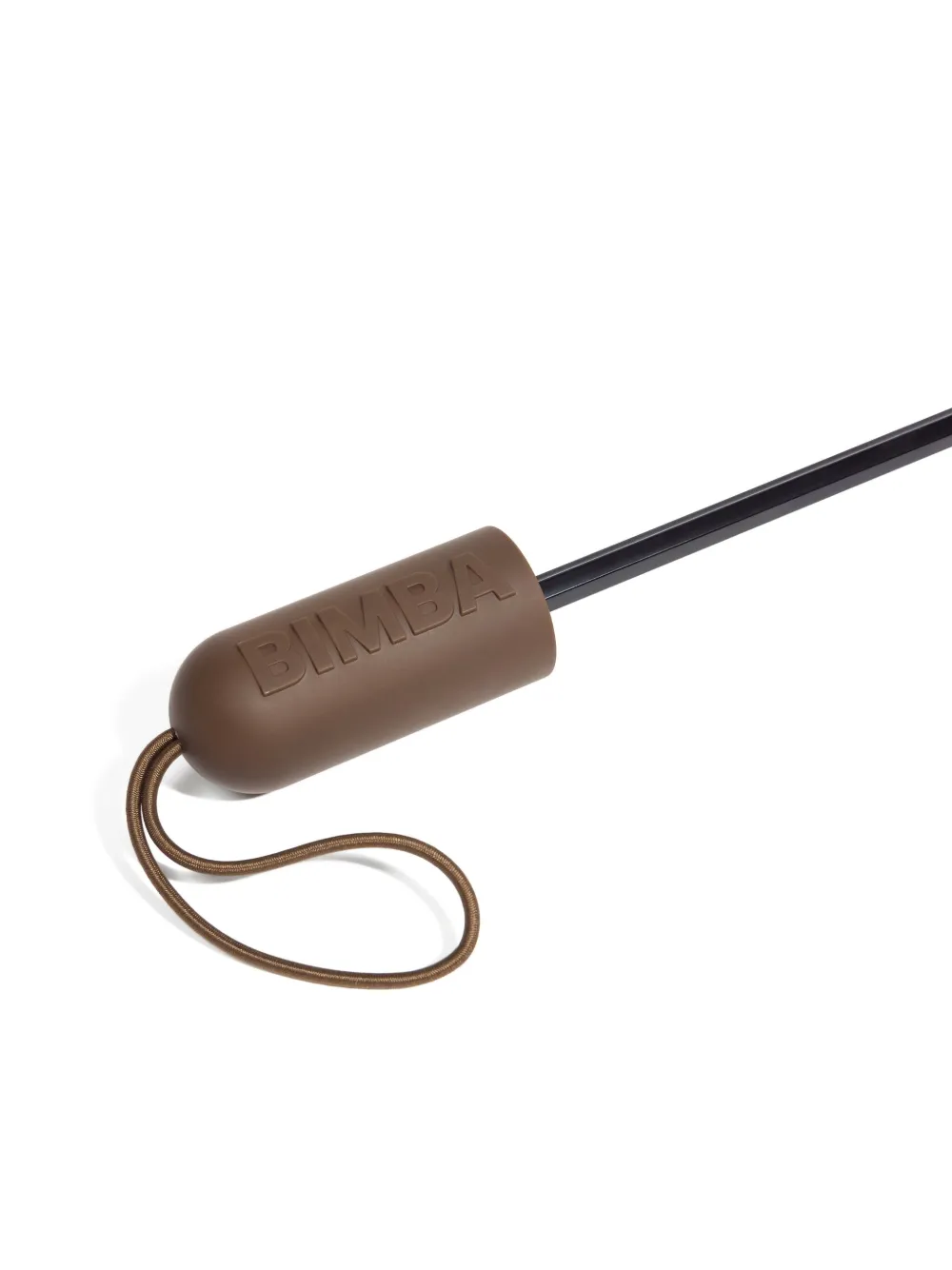 Bimba Y Lola Tartan Umbrella In Brown