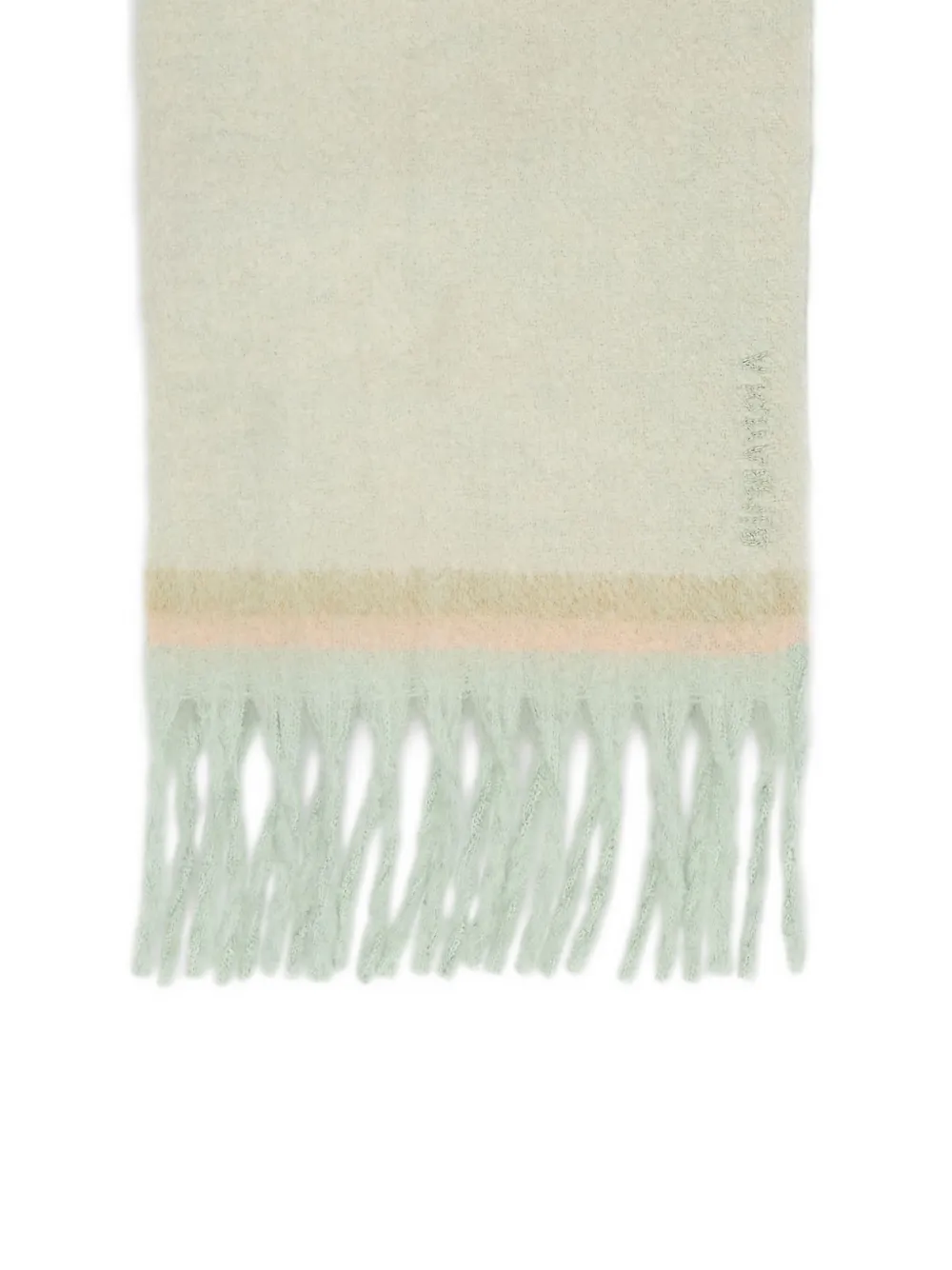 Bimba y Lola striped fringed scarf | Image 2