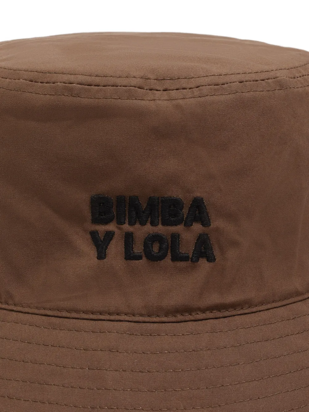 Bimba Y Lola Logo Bucket Hat In Brown