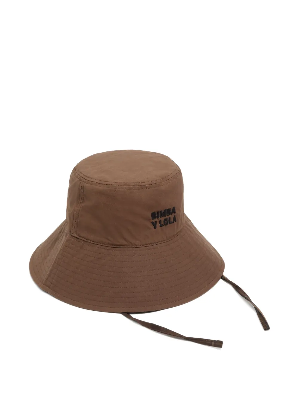 Bimba Y Lola Logo Bucket Hat In Brown