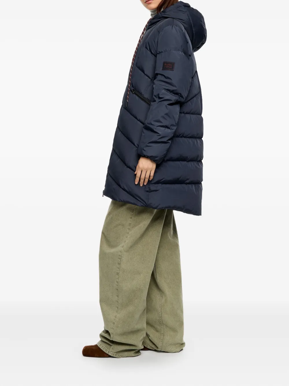 Bimba y Lola Jas met capuchon Blauw