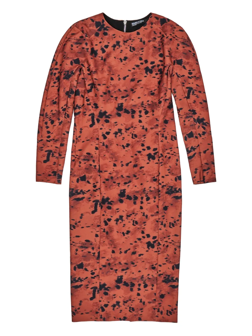 Bimba y Lola Abito a maniche lunghe con zip - Marrone