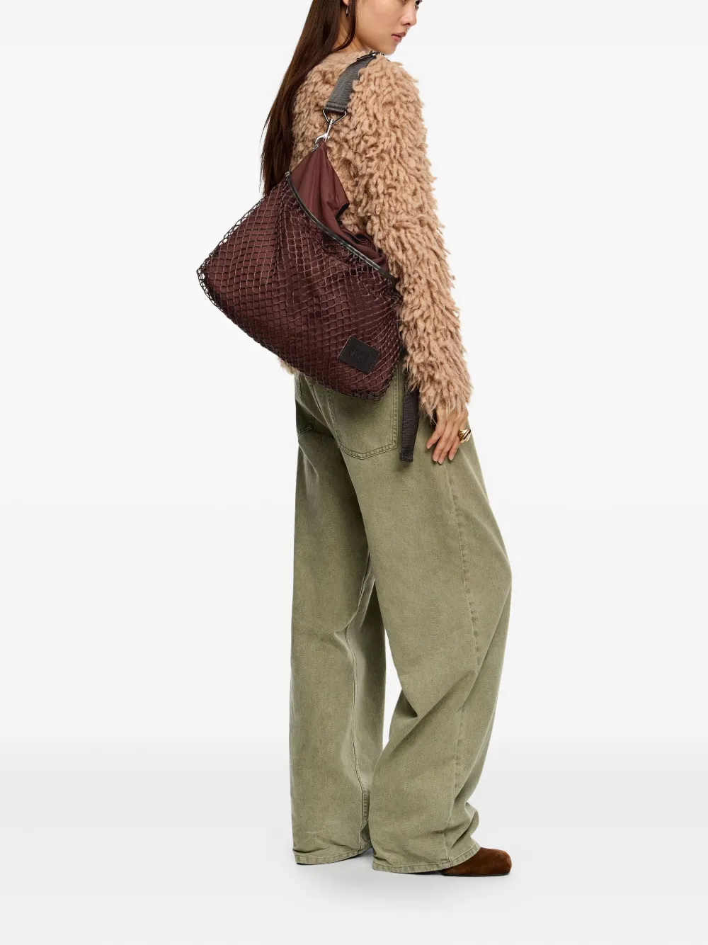 Bimba y Lola medium net-panel shoulder bag | Image 2