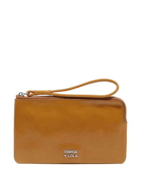 Bimba y Lola leather zipped wallet